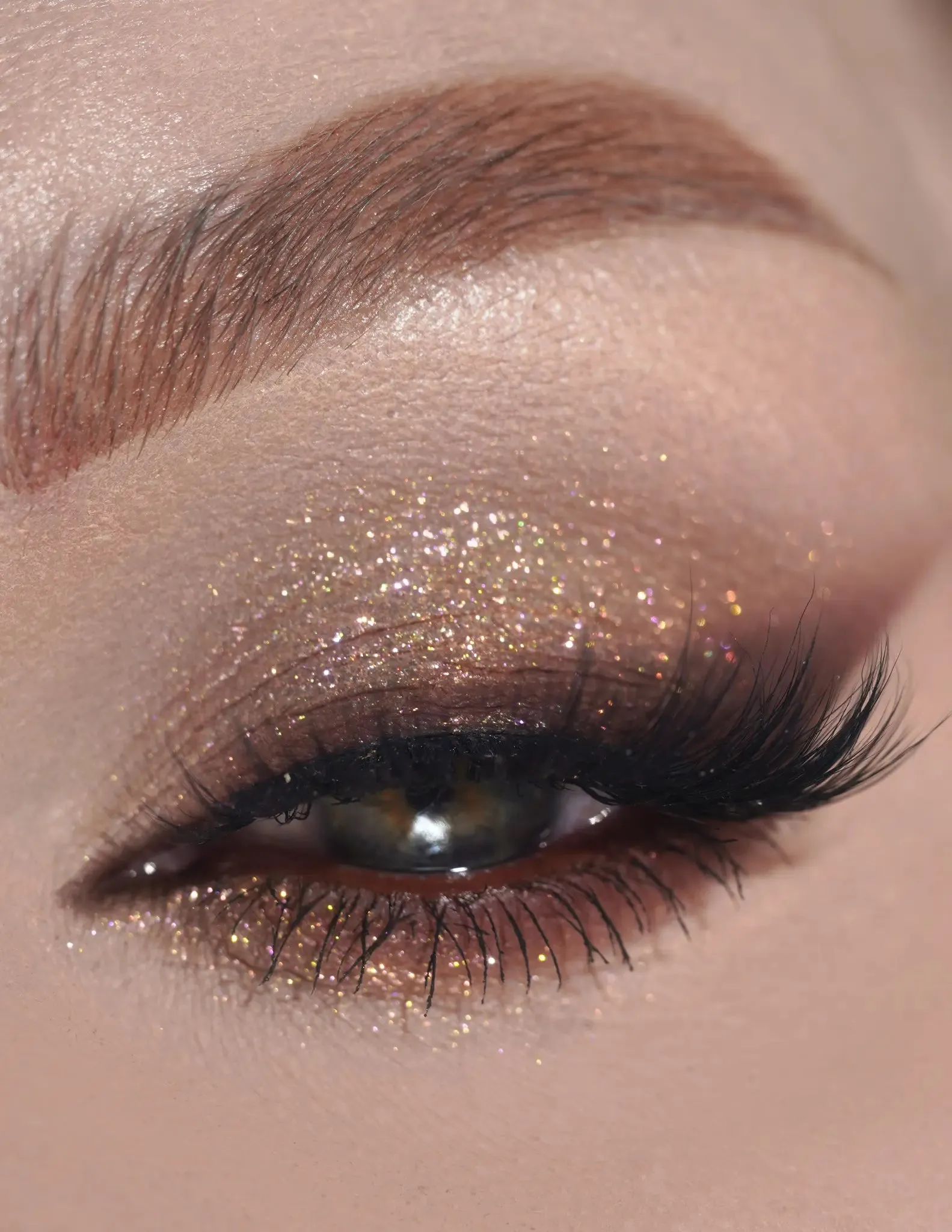 #08 Pink Beige Eyeshadow Glitter