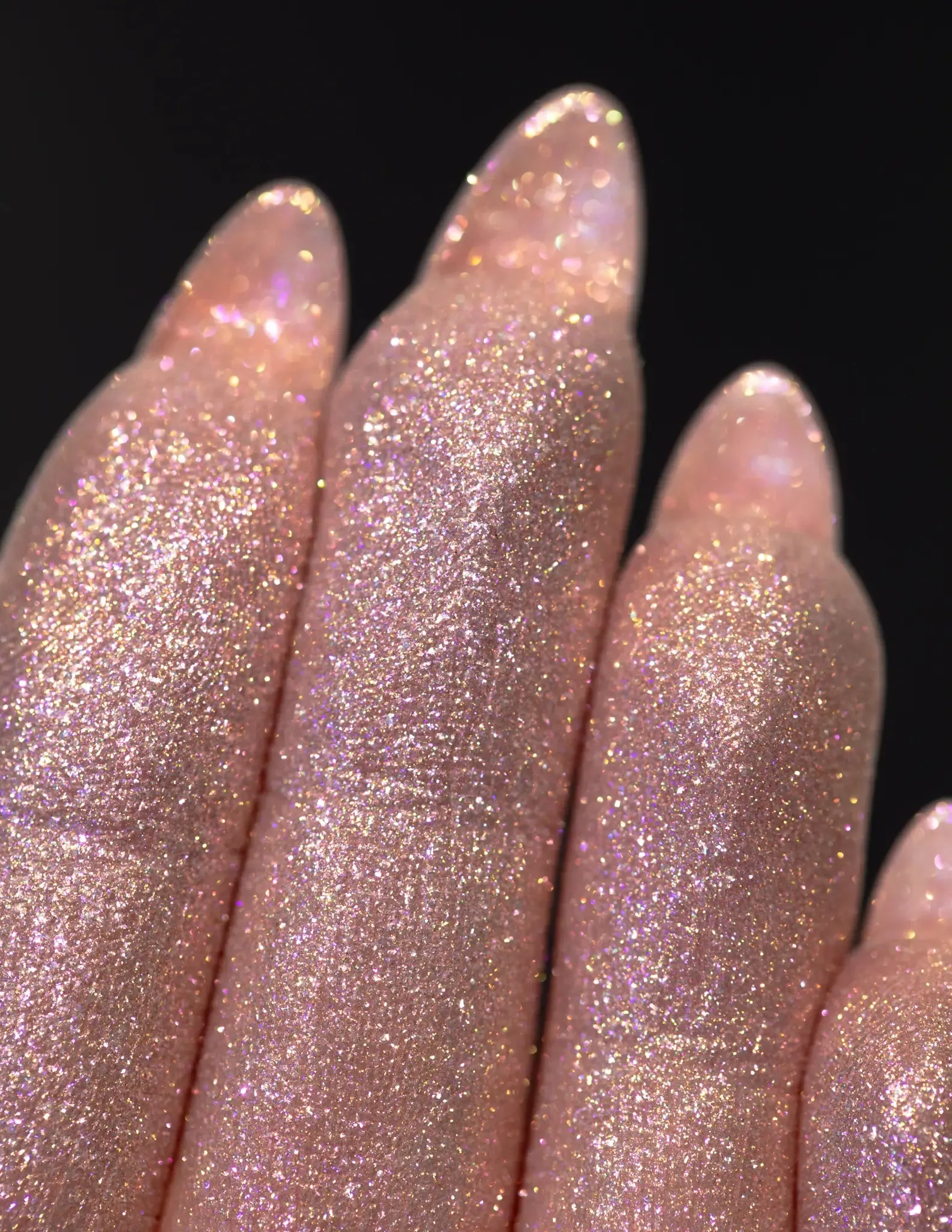 #08 Pink Beige Eyeshadow Glitter