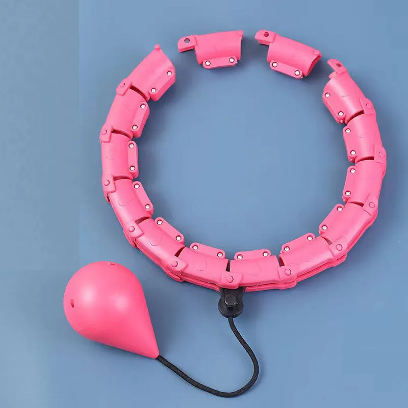 1 Set Hula hoop for adults, thin waist, girls and children, gourd waist beauty, fitness belly tightening, global massage, thin belly hula hoop