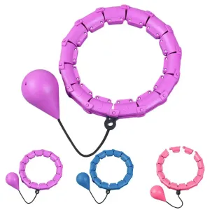 1 Set Hula hoop for adults, thin waist, girls and children, gourd waist beauty, fitness belly tightening, global massage, thin belly hula hoop