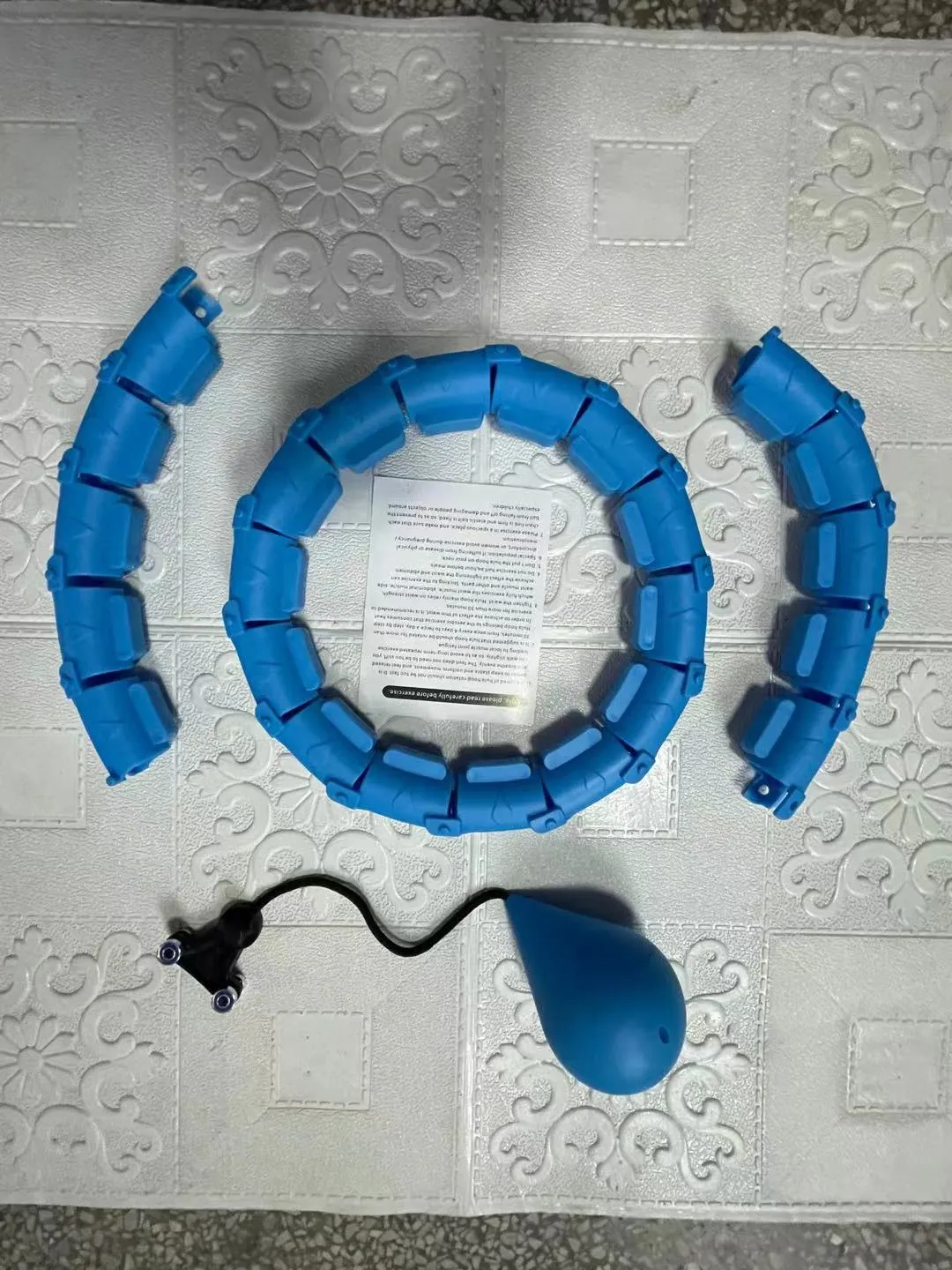 1 Set Hula hoop for adults, thin waist, girls and children, gourd waist beauty, fitness belly tightening, global massage, thin belly hula hoop