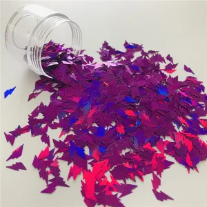 10 Grams/Pack - Lightning Shape Glitter Sequins - Festival Rave Beauty Makeup Face Body Nail Art Decoration LB800