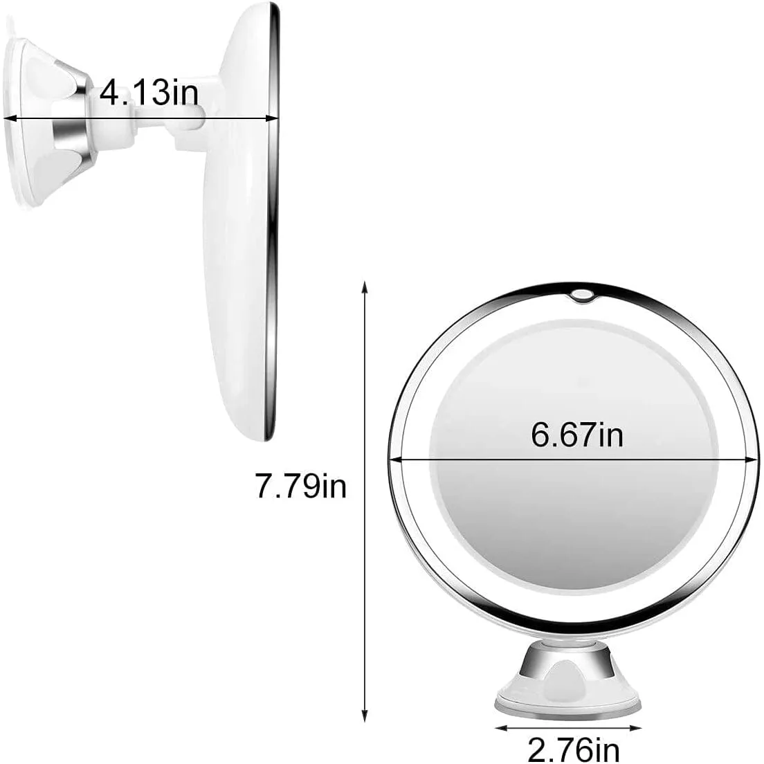 10X Magnifying Makeup Mirror with Lights