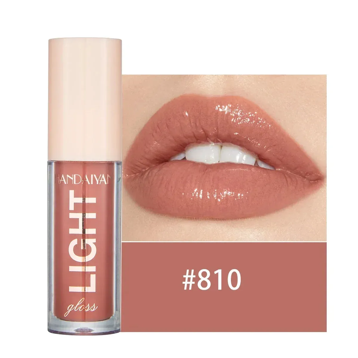 12 Colors Mirror Pearl Lip Gloss - Waterproof, Long-Lasting, Moisturizing Lipstick with Shine Glitter. Lip Gloss for Women's Makeup Cosmetics