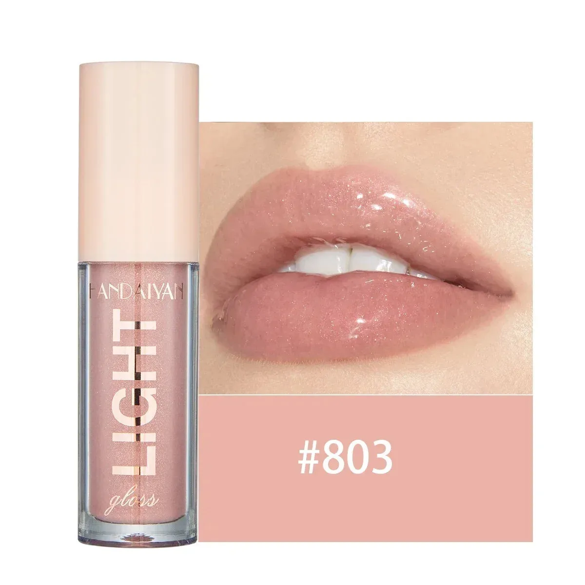 12 Colors Mirror Pearl Lip Gloss - Waterproof, Long-Lasting, Moisturizing Lipstick with Shine Glitter. Lip Gloss for Women's Makeup Cosmetics