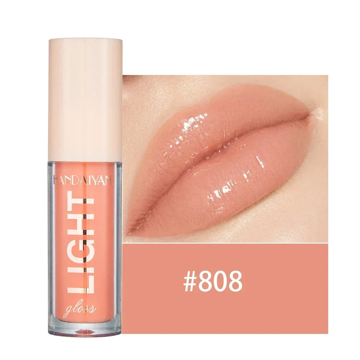 12 Colors Mirror Pearl Lip Gloss - Waterproof, Long-Lasting, Moisturizing Lipstick with Shine Glitter. Lip Gloss for Women's Makeup Cosmetics