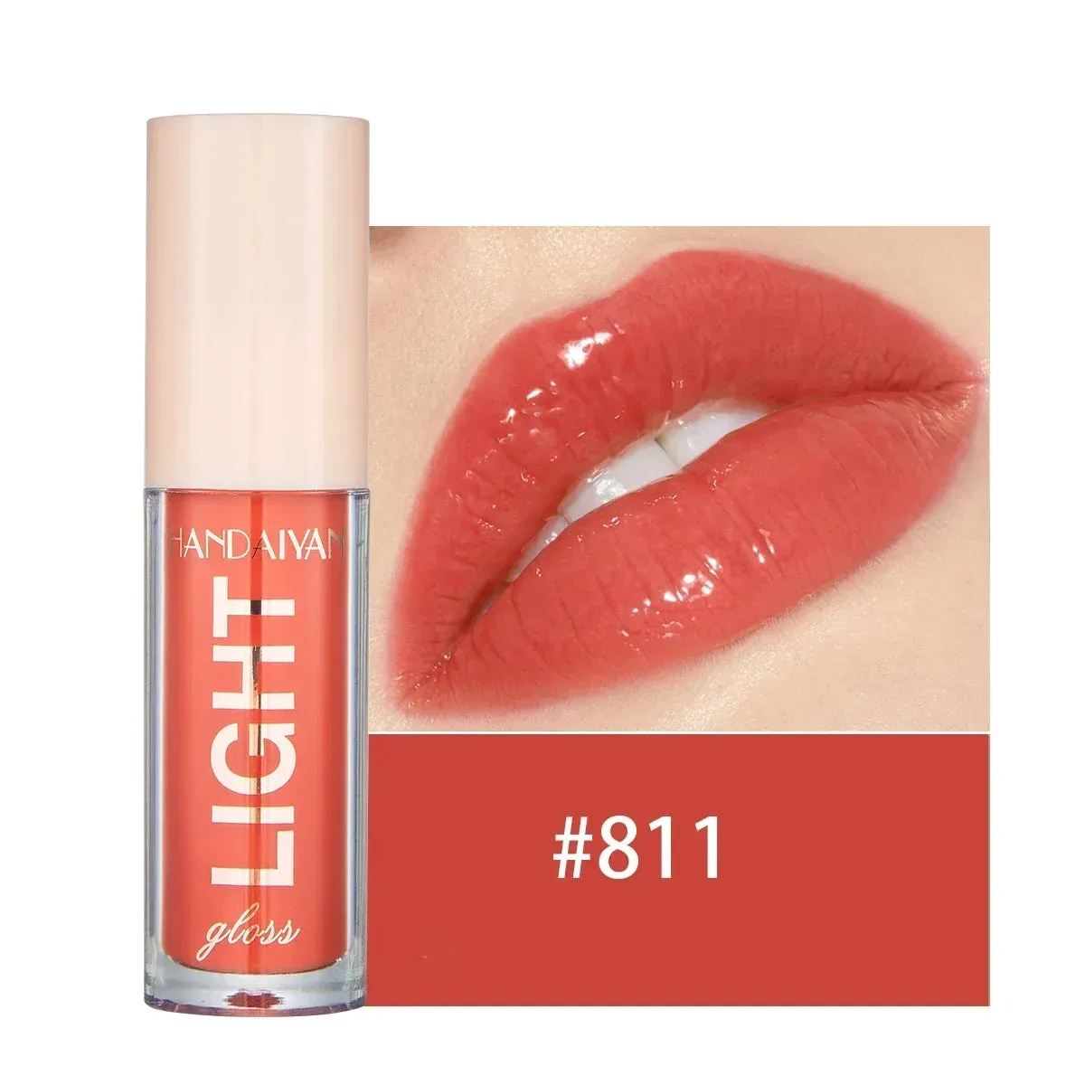12 Colors Mirror Pearl Lip Gloss - Waterproof, Long-Lasting, Moisturizing Lipstick with Shine Glitter. Lip Gloss for Women's Makeup Cosmetics