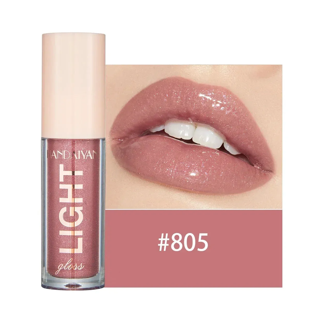 12 Colors Mirror Pearl Lip Gloss - Waterproof, Long-Lasting, Moisturizing Lipstick with Shine Glitter. Lip Gloss for Women's Makeup Cosmetics
