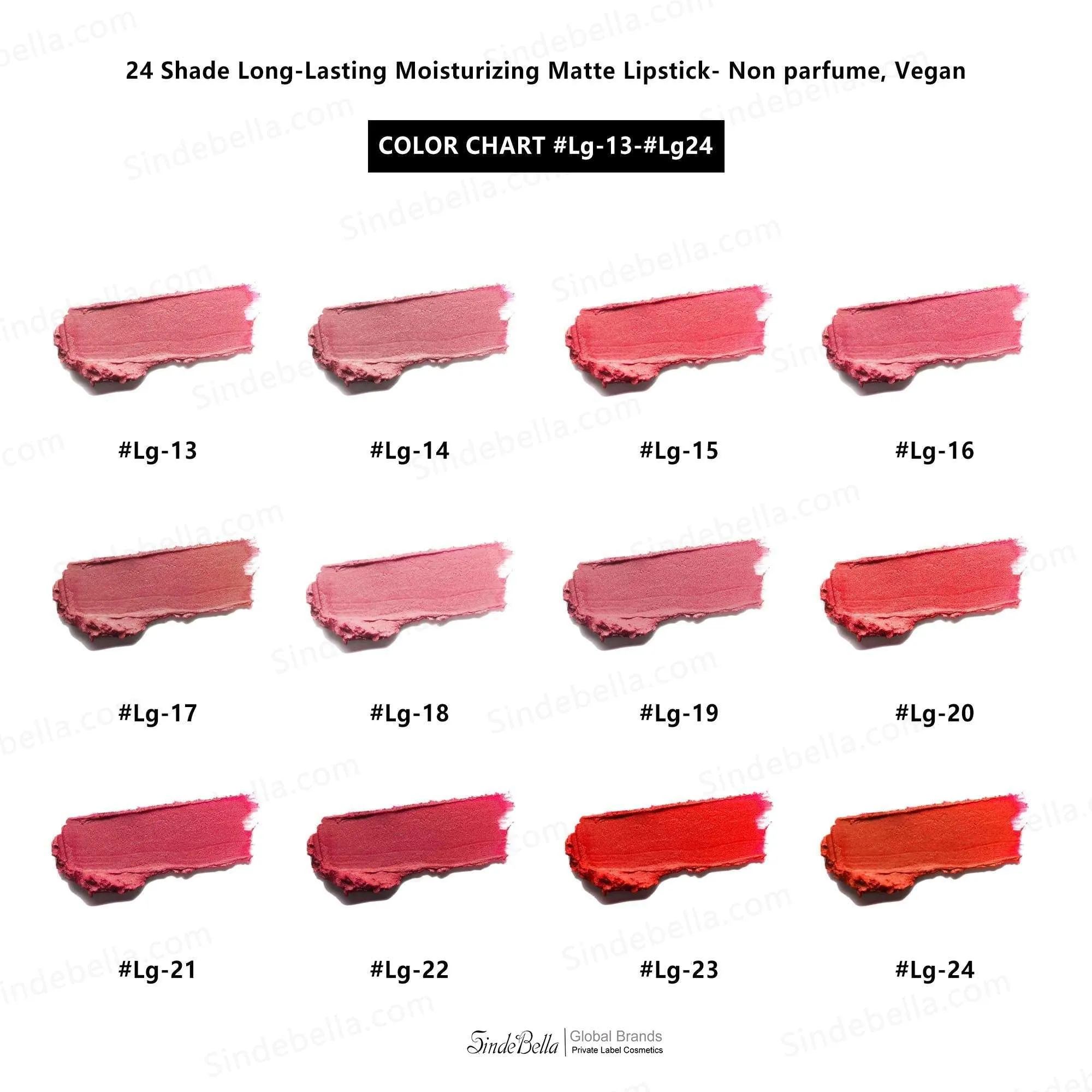 12 Colors Super Matte Lipstick Lip Liner Set