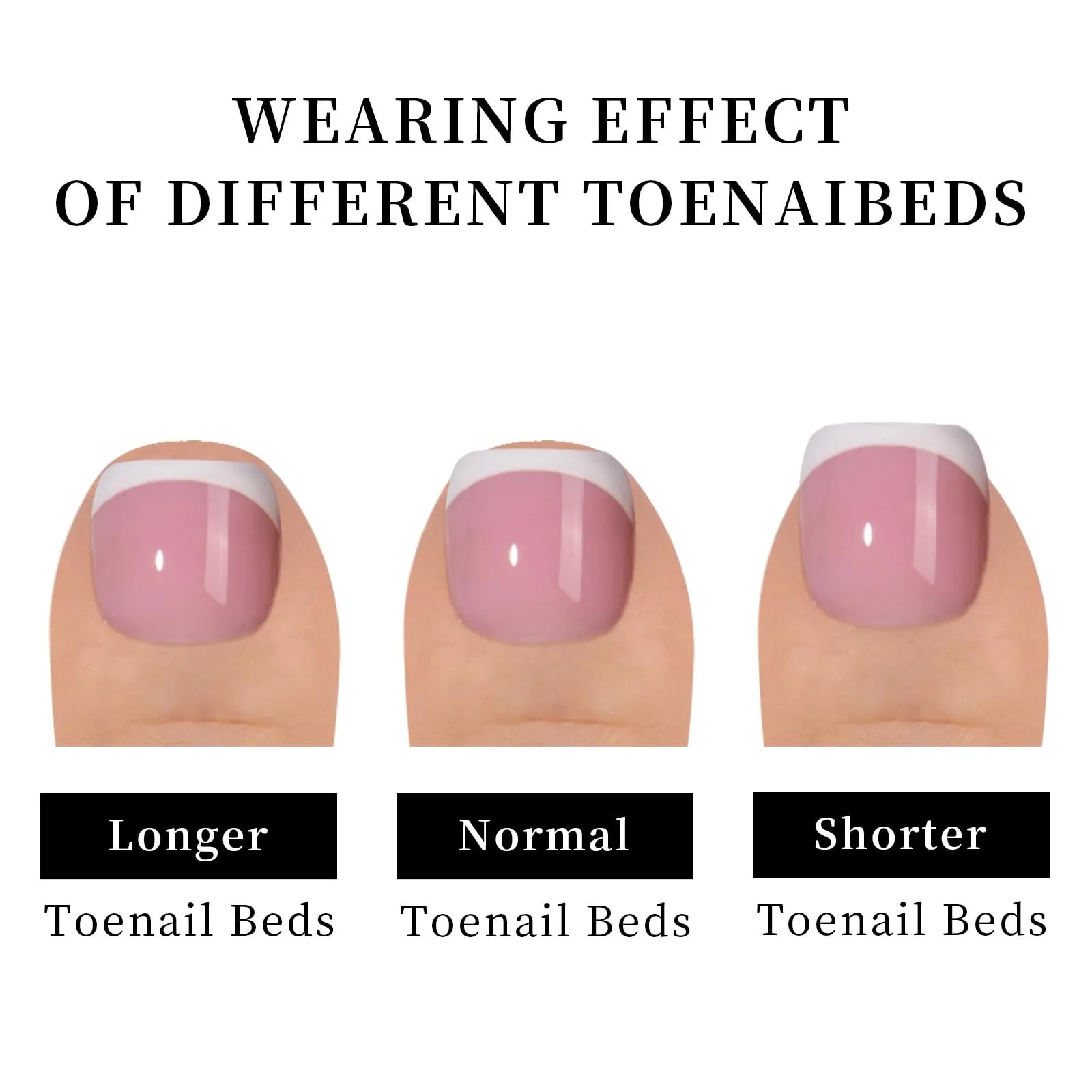 120Pcs French Tip Press on Toenails Colorful Tips Short Square Fake Toes Rhinestone Design Green White Black Silver Orange French Toenail Tips 3 IN 1 Soft Gel Tips for Women Girls Manicure