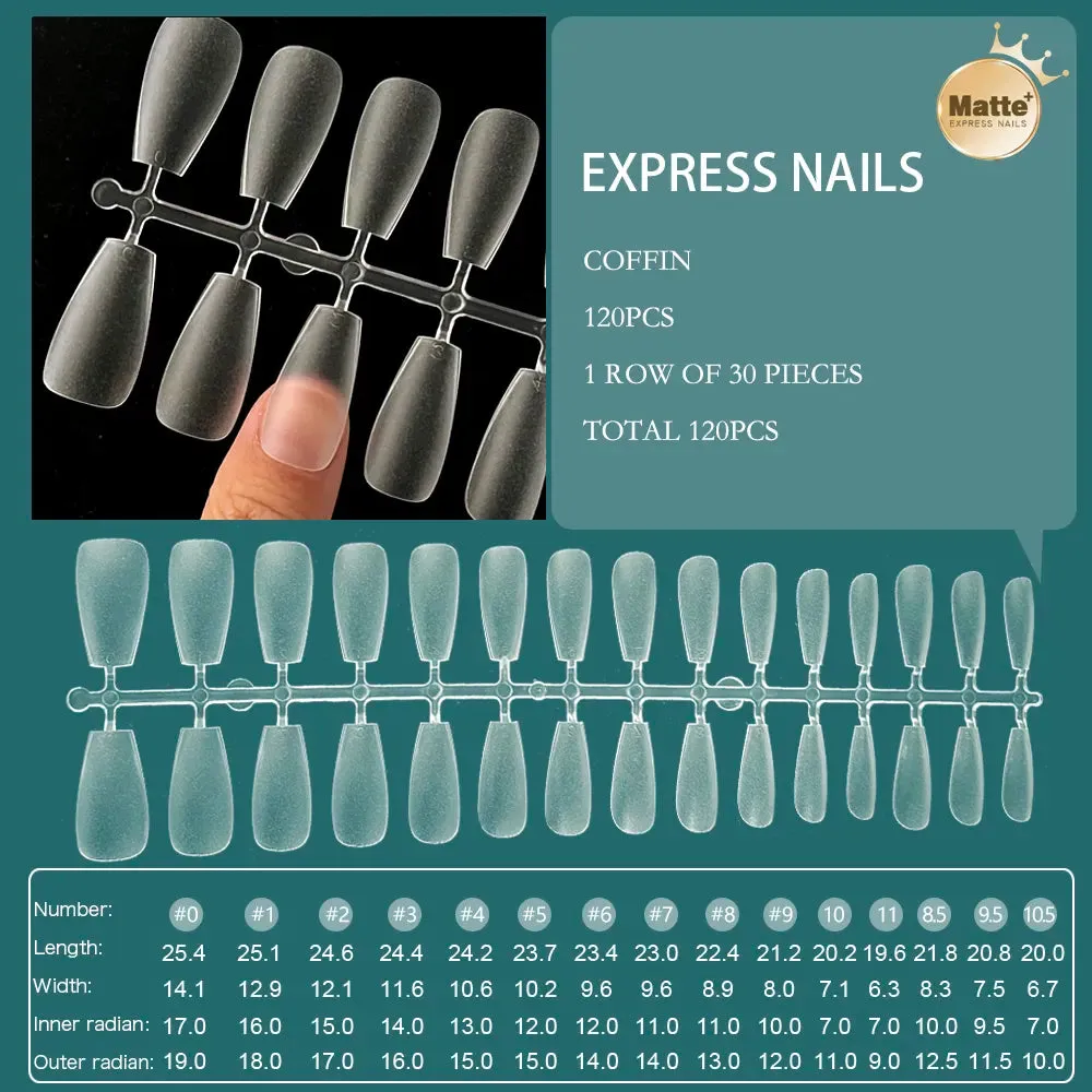 120pcs XXS Super Short Almond Full Cover Sculpted Soft Gel Nail Tips Press on Fake Nails Tailor-made for Short Small Nail Beds