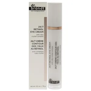 24-7 Retinol Eye Cream by Dr. Brandt for Women - 0.5 oz Cream