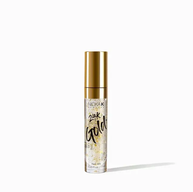 24K Gold Lip Gloss Gold and Rose Gold Pack