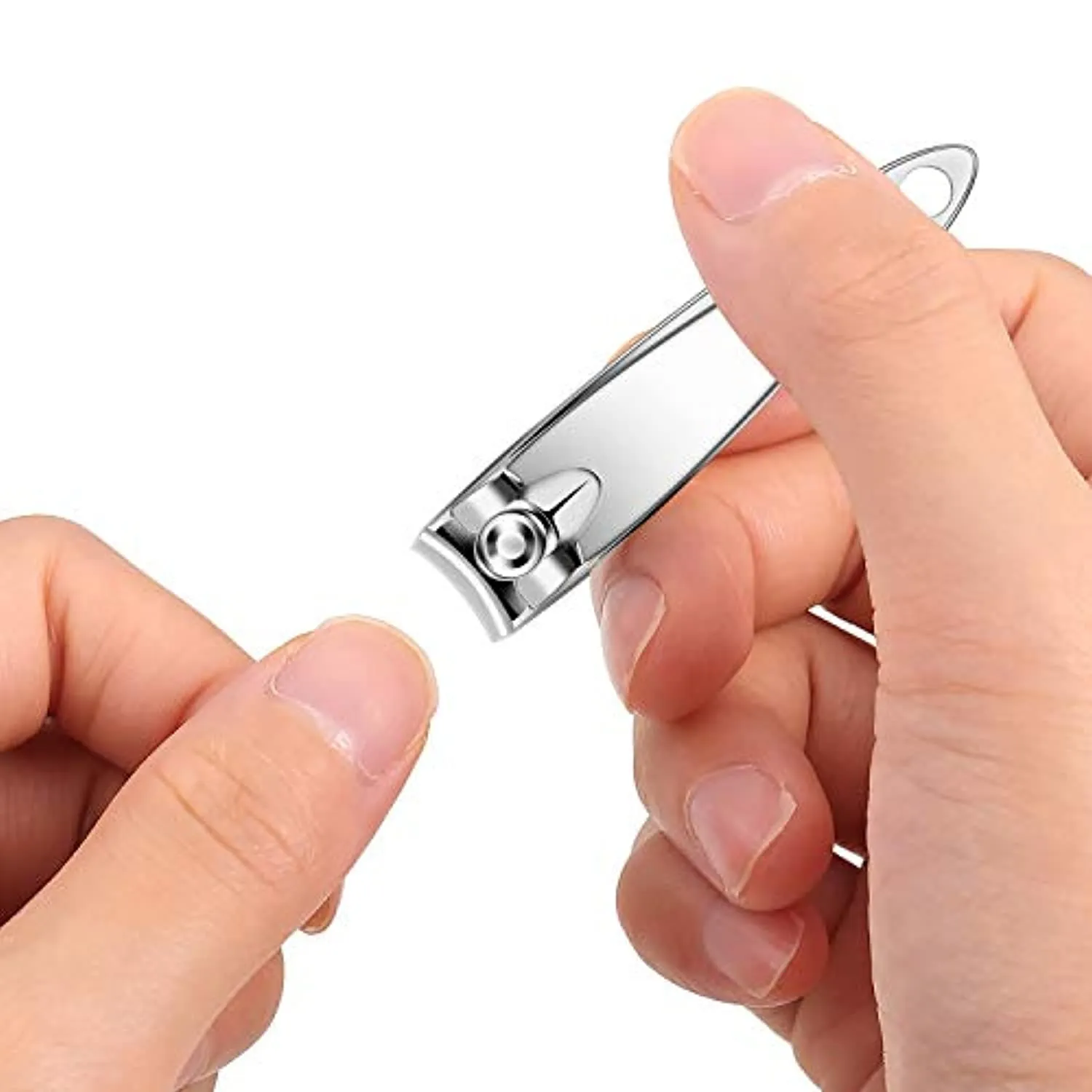 28 Pieces Thick Stainless Steel Nail Clippers Nail Cutter Set Fingernail and Toenail Clipper Portable Sturdy Nail Clippers for Men and Women
