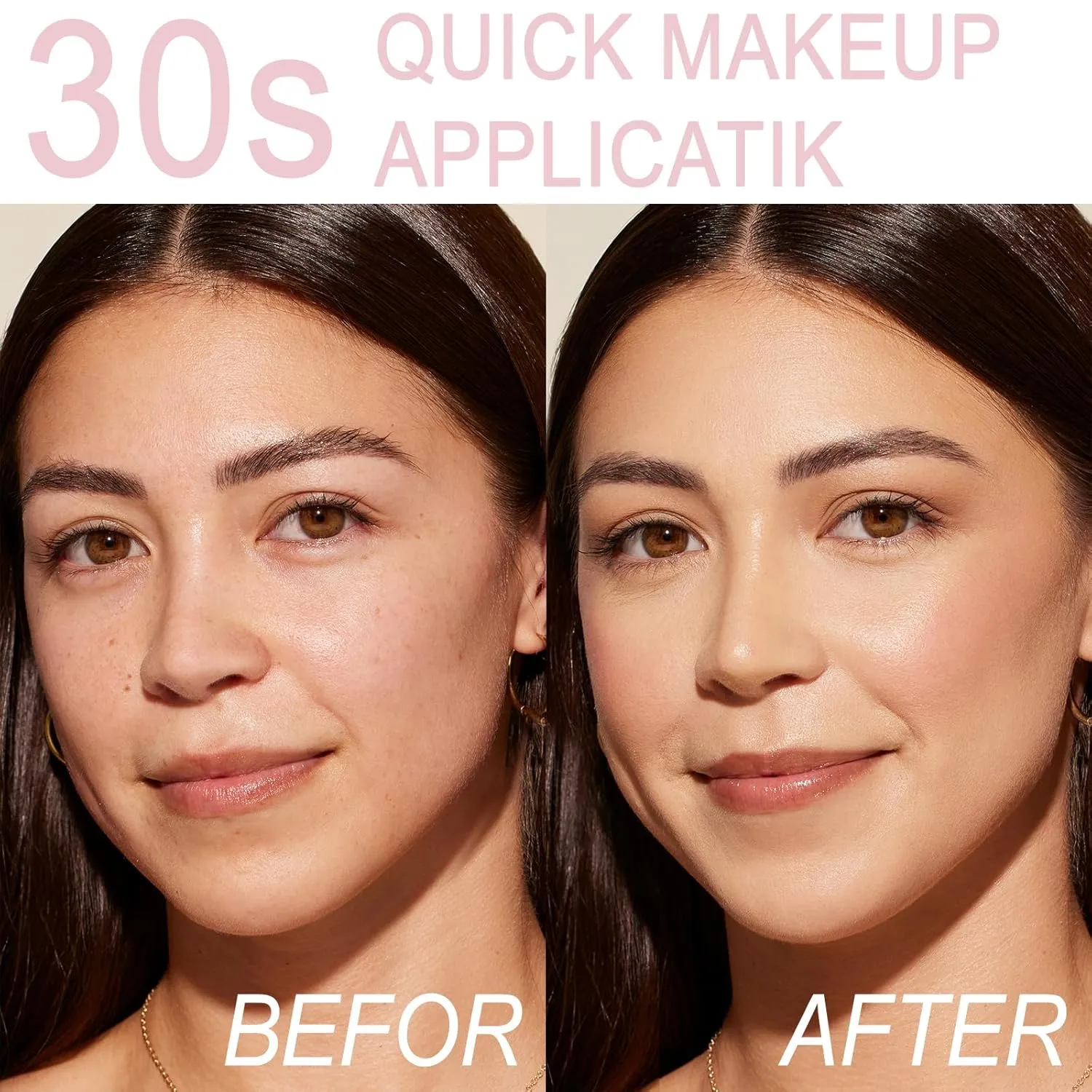 4-in-1 Magic Neutral-Tone Concealer | Korean Hydrating Full Coverage Foundation | Waterproof Color Balancer & Imperfection Eraser (#2 Neutral)