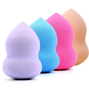 4.6*3.2cm Gourd-Shaped Makeup Sponge Three-Dimensional Latex Powder Puff Makeup Beauty Tools dropship m1