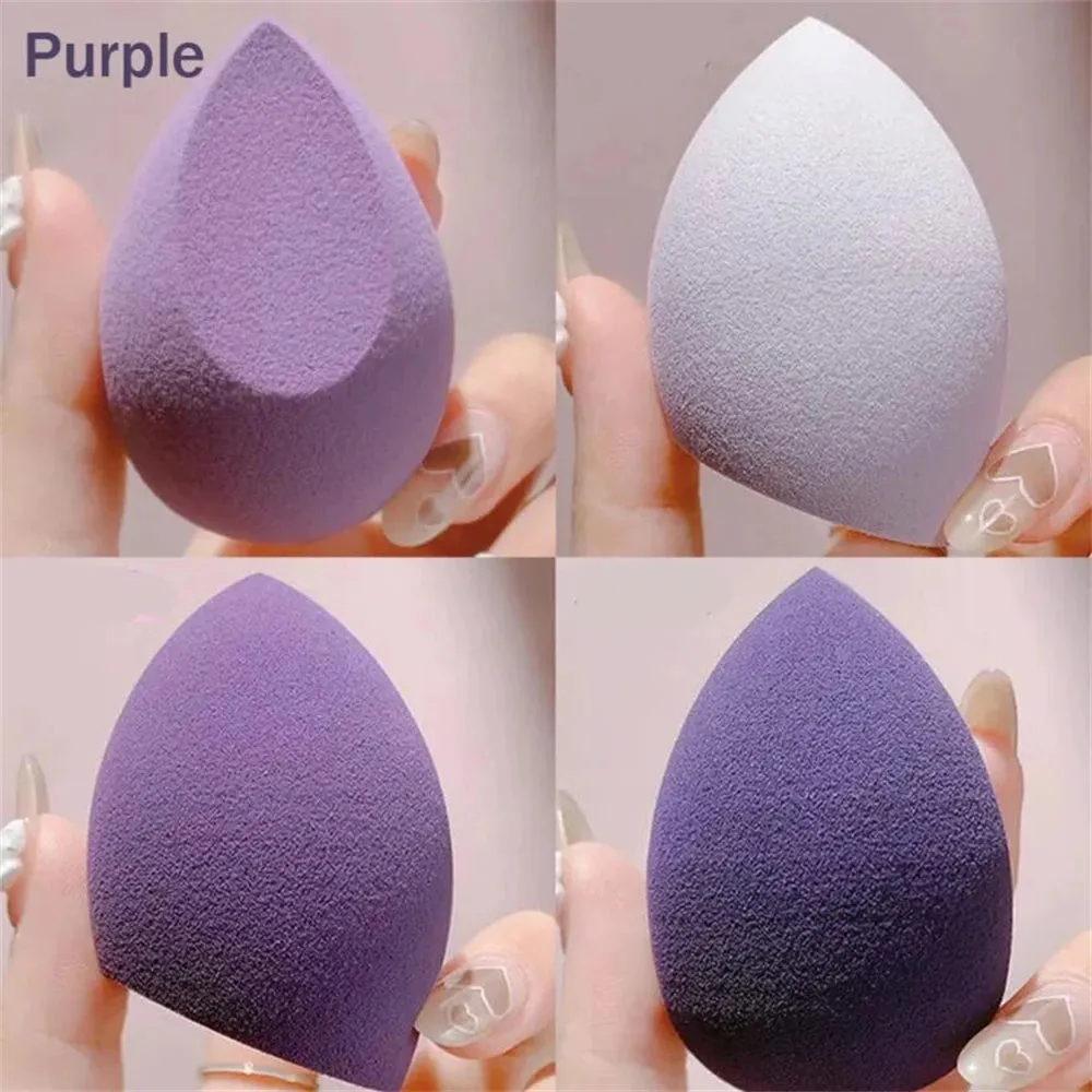 4/8pcs Makeup Sponge Blender Beauty Egg Cosmetic Puff - Soft Foundation Sponges, Powder Puff. Women's Makeup Accessories and Beauty Tools.