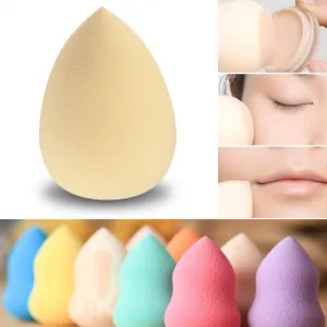 4pcs Cute Waterdrop Shape Soft Makeup Blender Foundation Puff Multi Shape Sponges Applicator Cosmetic Puff