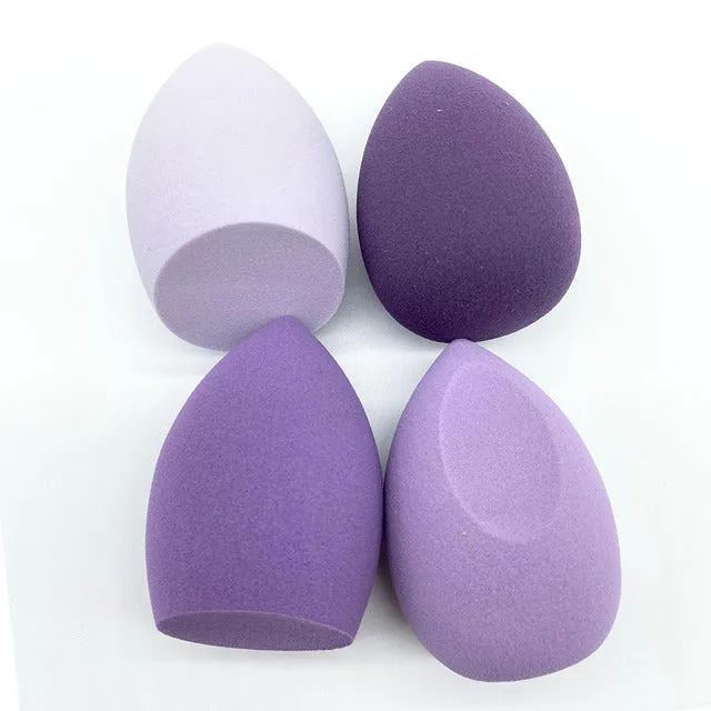4pcs Makeup Dry and Wet Sponge Powder Puff