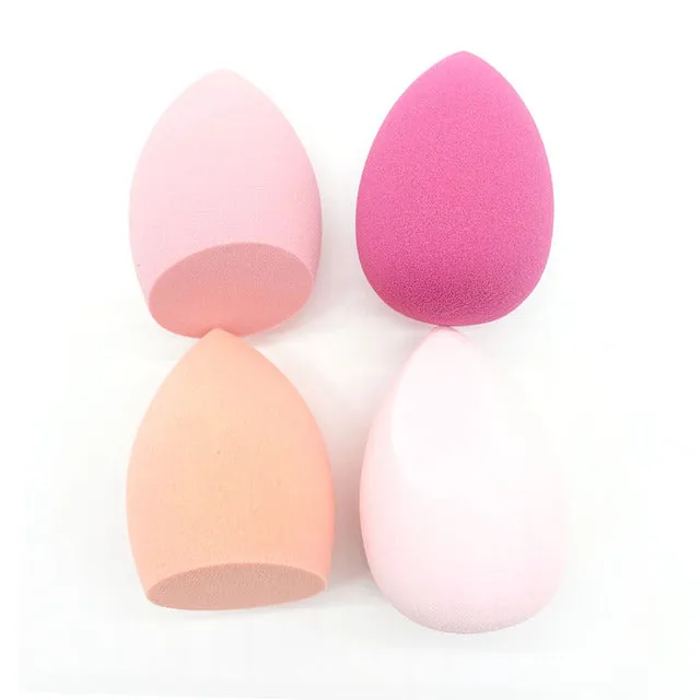 4pcs Makeup Dry and Wet Sponge Powder Puff