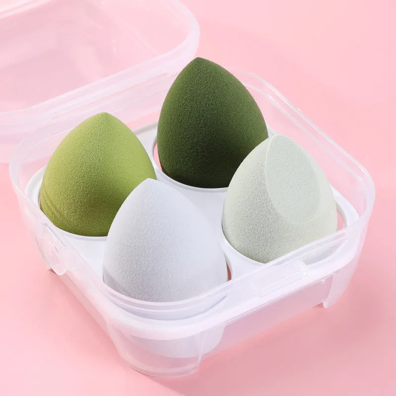 4pcs Makeup Dry and Wet Sponge Powder Puff