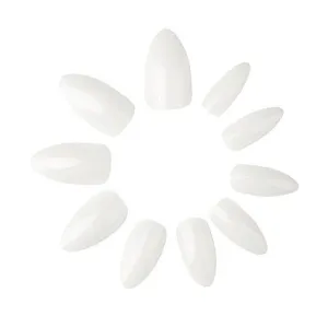 500pcs Ellipse Shaped Full Cover Nail Tips