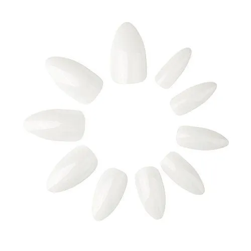 500pcs Ellipse Shaped Full Cover Nail Tips