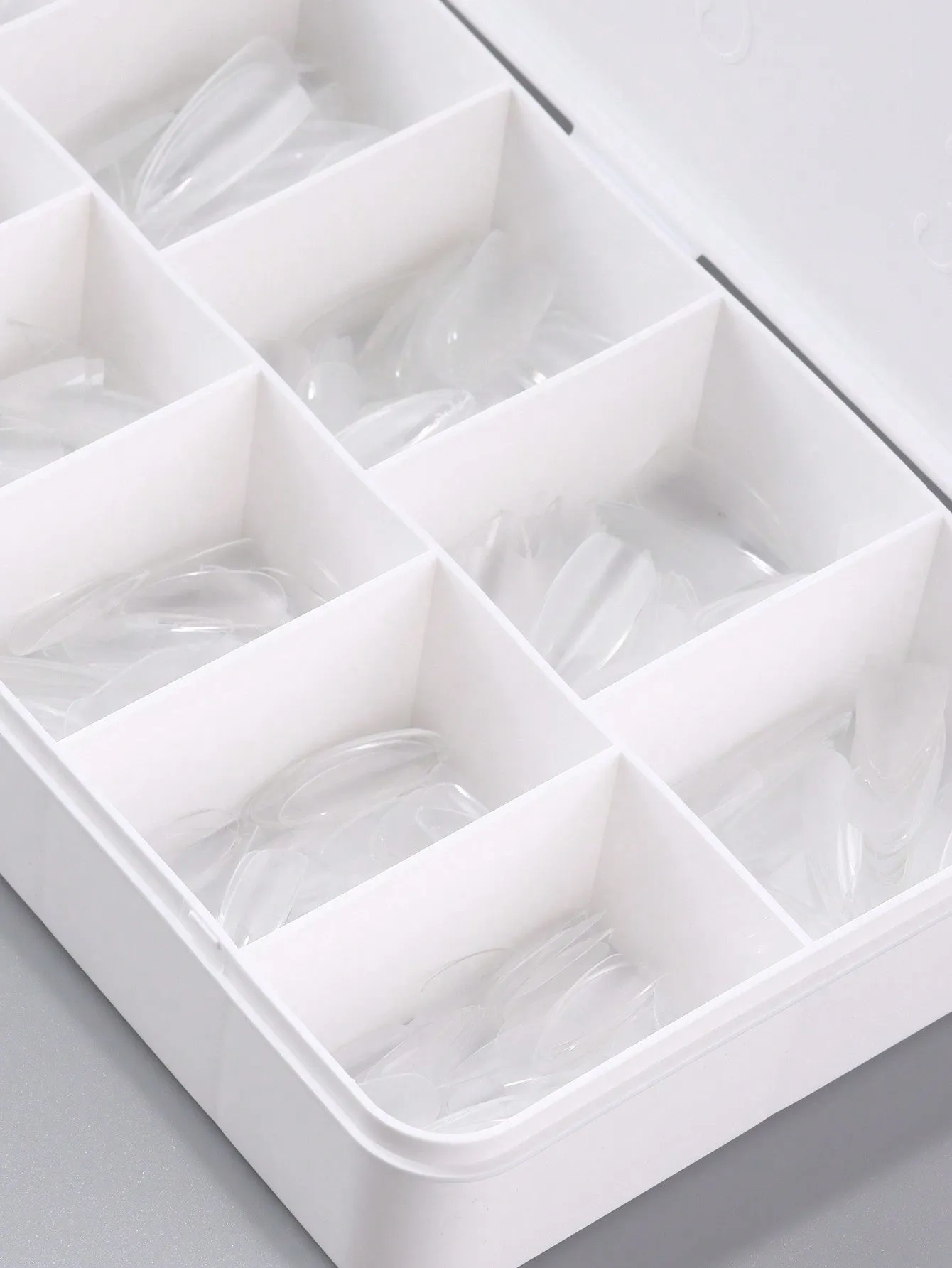 550pcs Soft Gel Nail Tips,11 Sizes Assorted Shapes - Full Cover Nail Tips