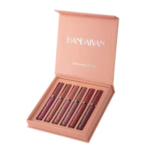 6 Colors Set Fashion Lip Gloss