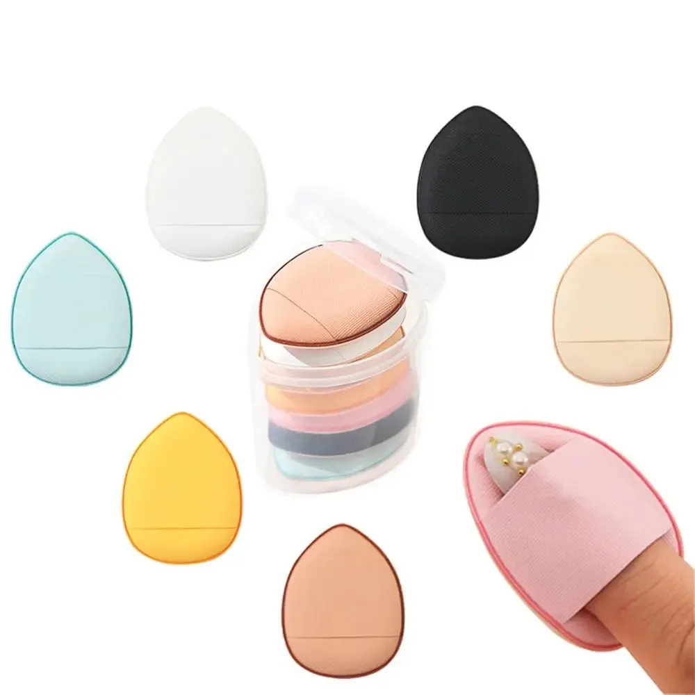 7 Pcs Set Finger Powder Puff