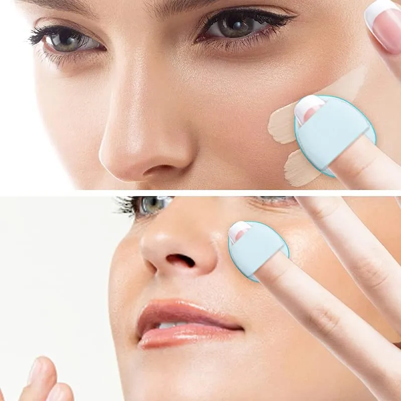 7 Pcs Set Finger Powder Puff