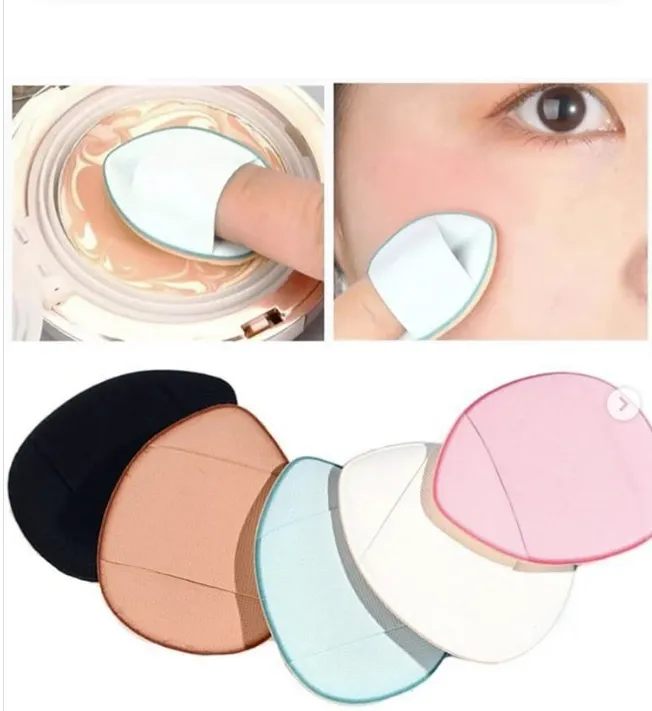 7 Pcs Set Finger Powder Puff
