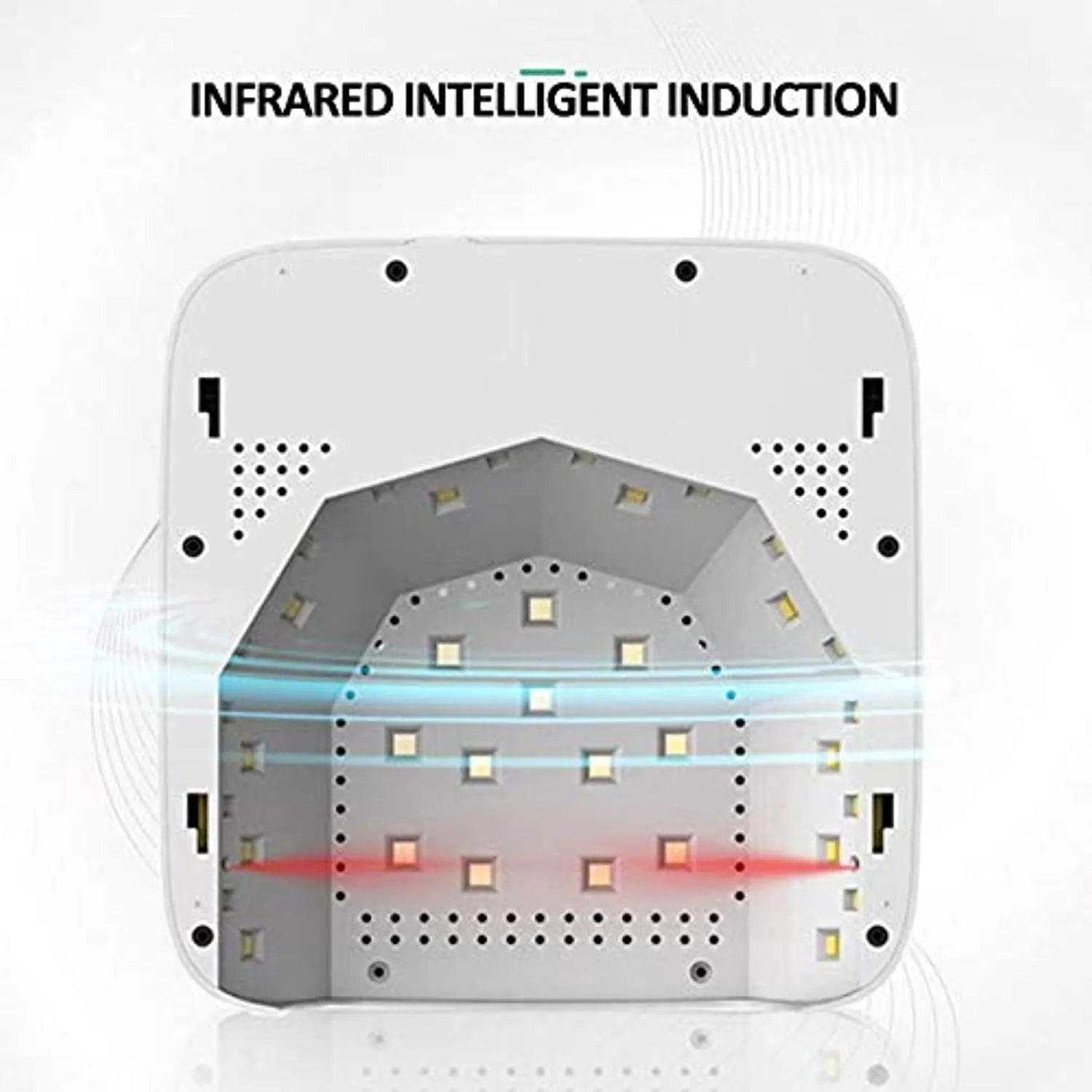 72W Cordless LED UV Nail Lamp Lumcrissy Rechargebale 15600mAH Professional LED Gels Nail Dryer,Nail Polish Curling Lamp