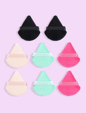 8 piece Makeup puff with case