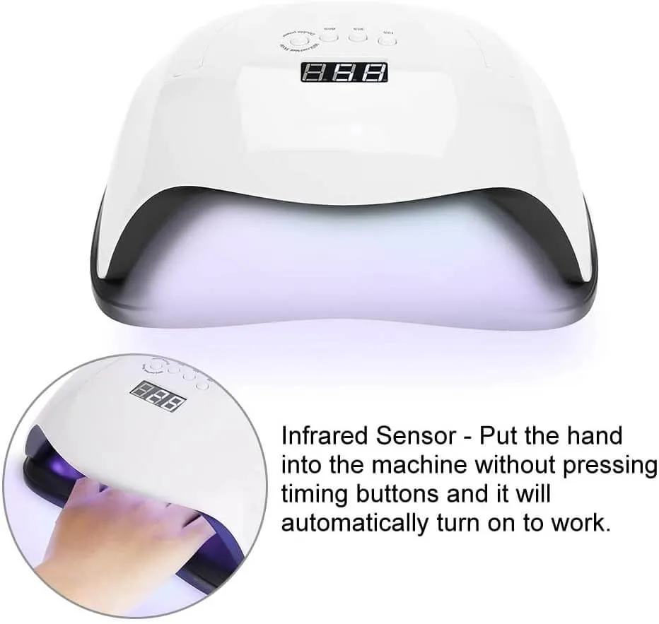 80W UV LED Nail Lamp