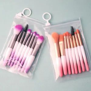8PCS Gradient Face Makeup Set Brush Eye Shadow Brush Blush B