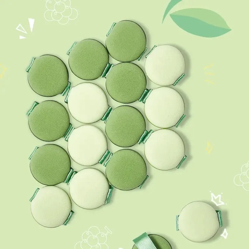 8pcs Makeup Puff | Makeup Loose Powder Foundation Soft Cosmetic Sponge Wet Dry Powder Pads