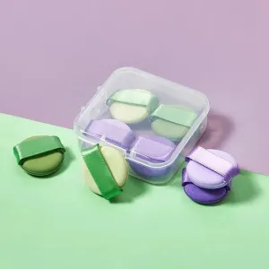 8pcs Makeup Puff | Makeup Loose Powder Foundation Soft Cosmetic Sponge Wet Dry Powder Pads
