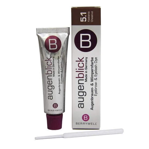 9-pc/ Berrywell Chestnut 5.1 Eyebrow Tint Hair Dye (Buy 8 - Get 1 Free)