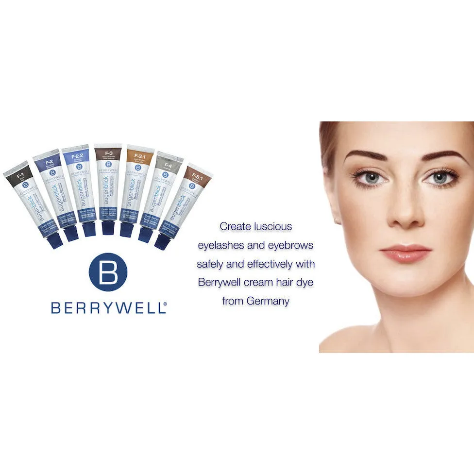 9-pc/ Berrywell Chestnut 5.1 Eyebrow Tint Hair Dye (Buy 8 - Get 1 Free)