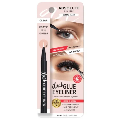 Absolute New York Dual Lash Glue Eyeliner