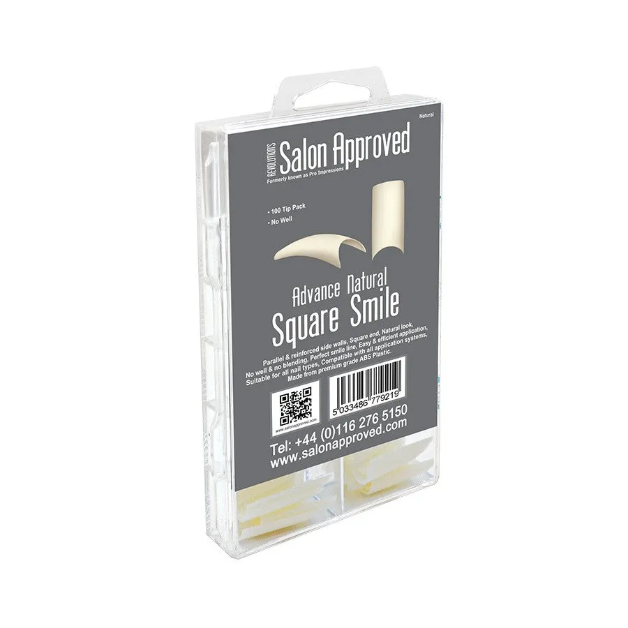 Advance Natural® Square Smile Nail Tips
