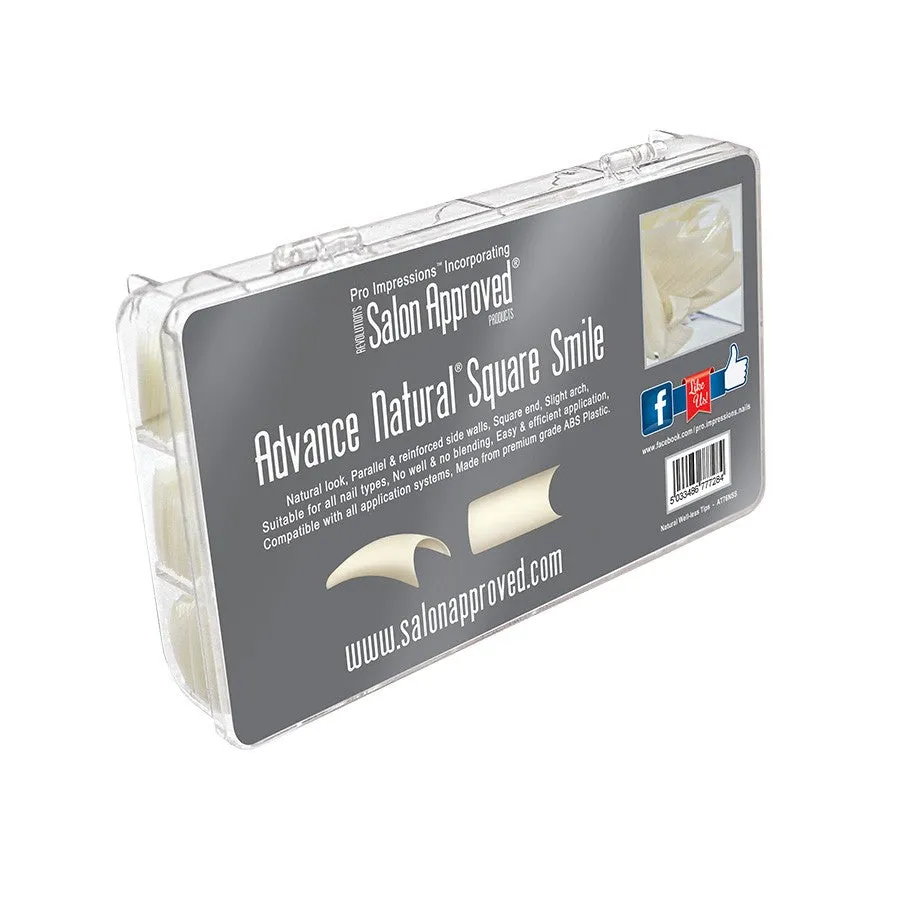 Advance Natural® Square Smile Nail Tips