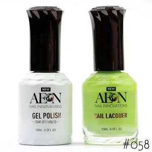 AEON Gel Nail Polish & Nail Lacquer - 058 It's Mint To Be