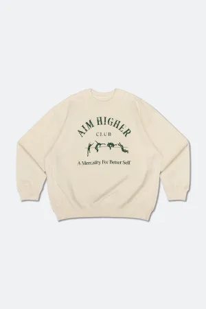 Aim Higher Club Light Sweater/ Cream