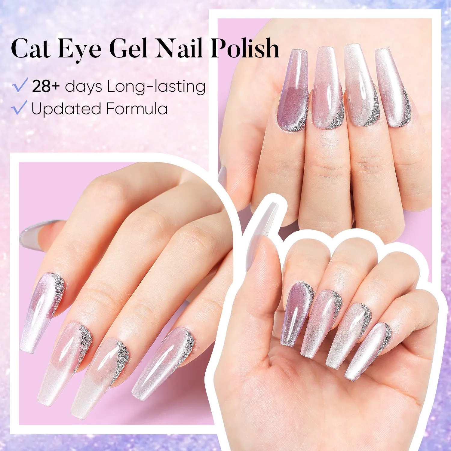 Aimeili Cat Eye Gel Polish (SET6-59_8ML)