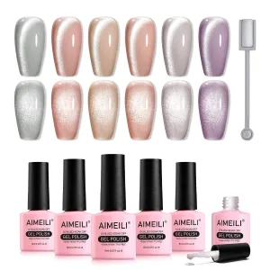 Aimeili Cat Eye Gel Polish (SET6-62_8ML)