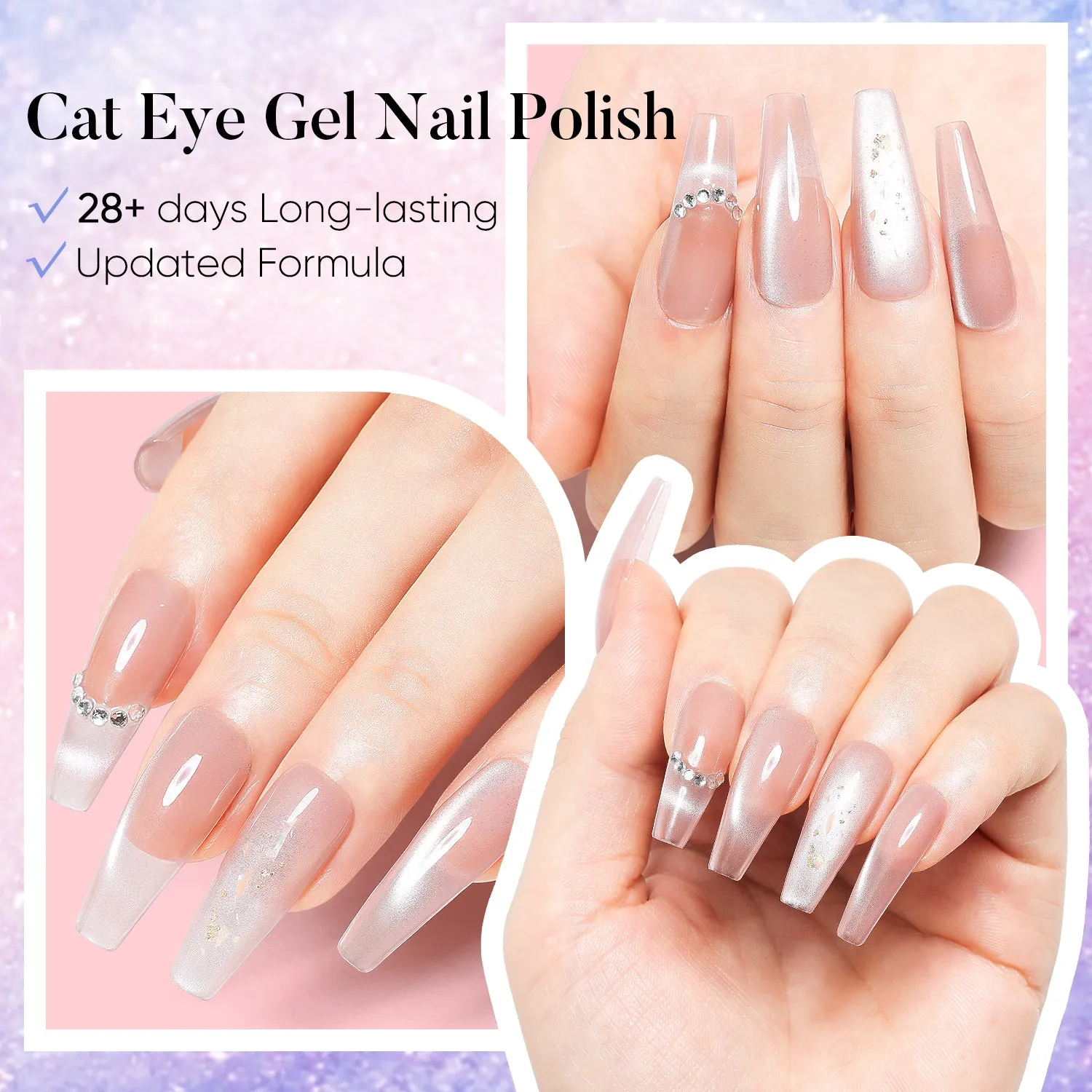 Aimeili Cat Eye Gel Polish (SET6-62_8ML)