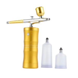 AIRBRUSH MACHINE - Portable Airbrush Machine For Creating Ombre Brows (Yellow Gold)
