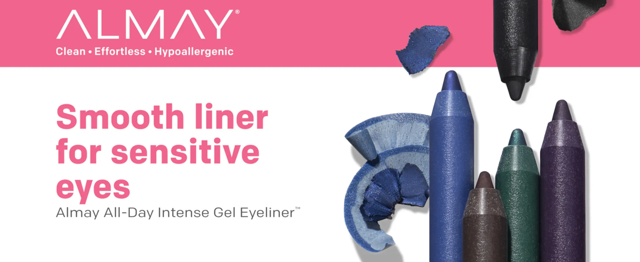ALMAY All-Day Intense Gel Eyeliner, (120) Nocturnal Navy